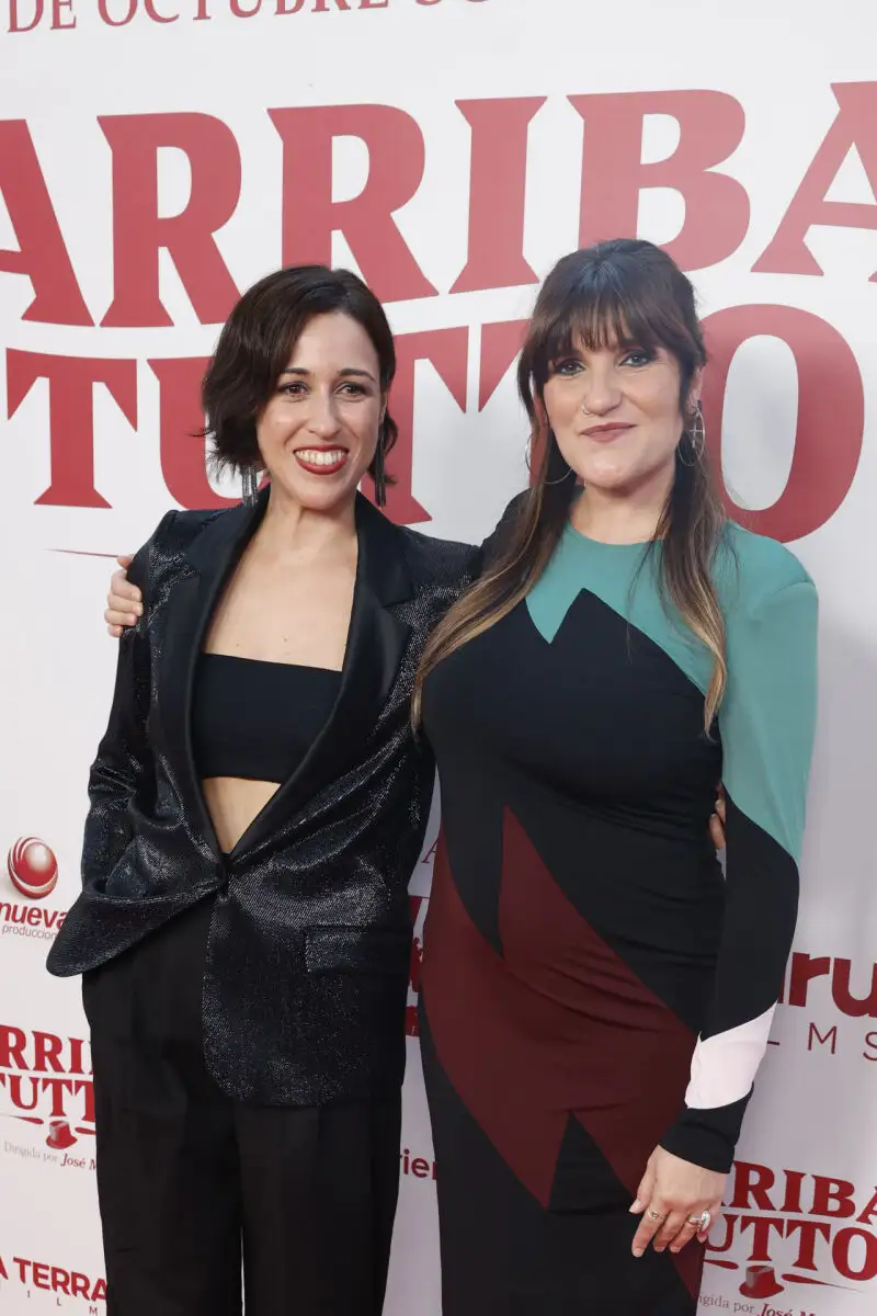 La cantante manchega Rozalén, en el preestreno de "Arriba Tutto"