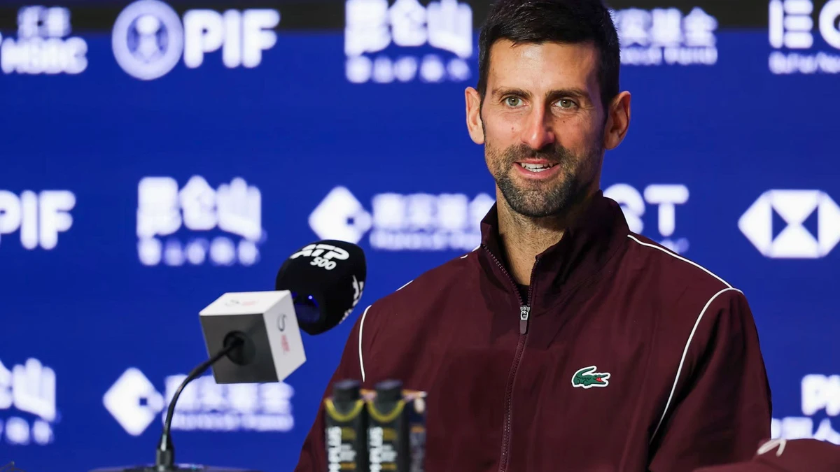 Novak Djokovic, en Basilea