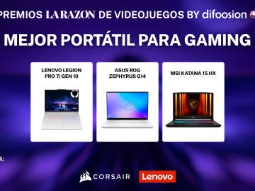 Premios La Razón de Videojuegos by Difoosion 2026: finalistas a Mejor portátil para gaming