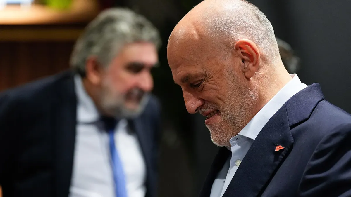 Fútbol.- Tebas recuerda a Rodríguez Uribes las "referencias a Goebbels" por parte del Gobierno