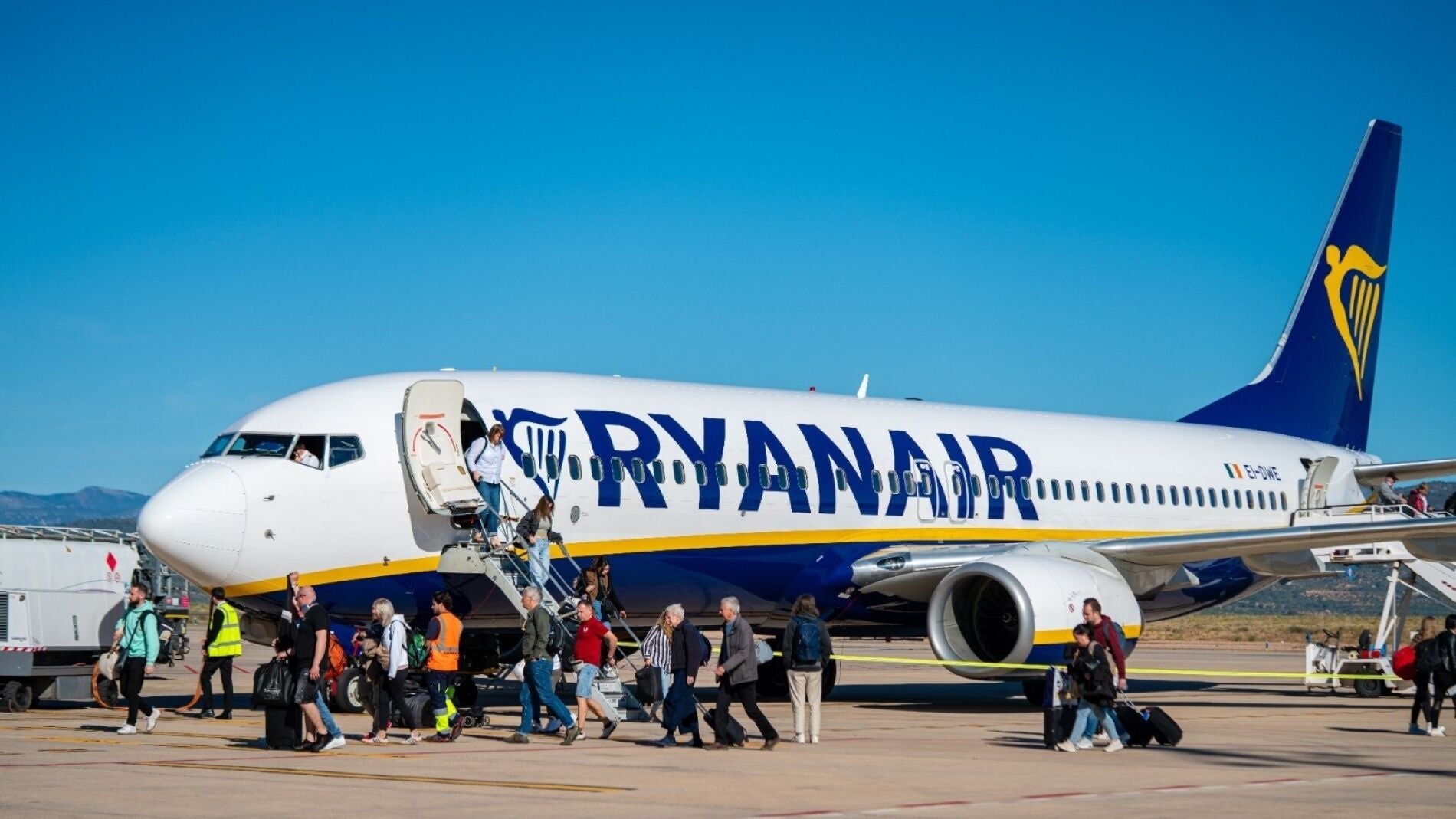 Avión de Ryanair en Castellón REMITIDA / HANDOUT por GVA Fotografía remitida a medios de comunicación exclusivamente para ilustrar la noticia a la que hace referencia la imagen, y citando la procedencia de la imagen en la firma 20/10/2026