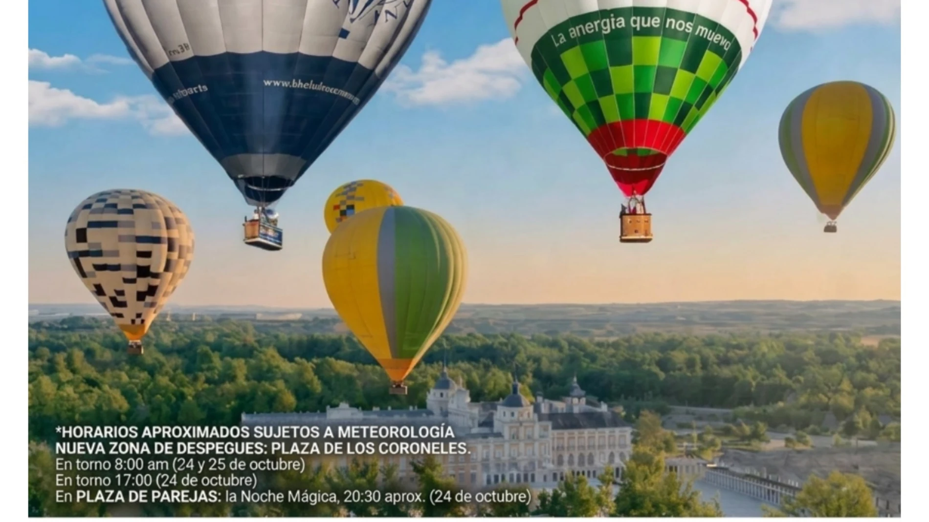 Aranjuez celebra este mes su festival de los globos