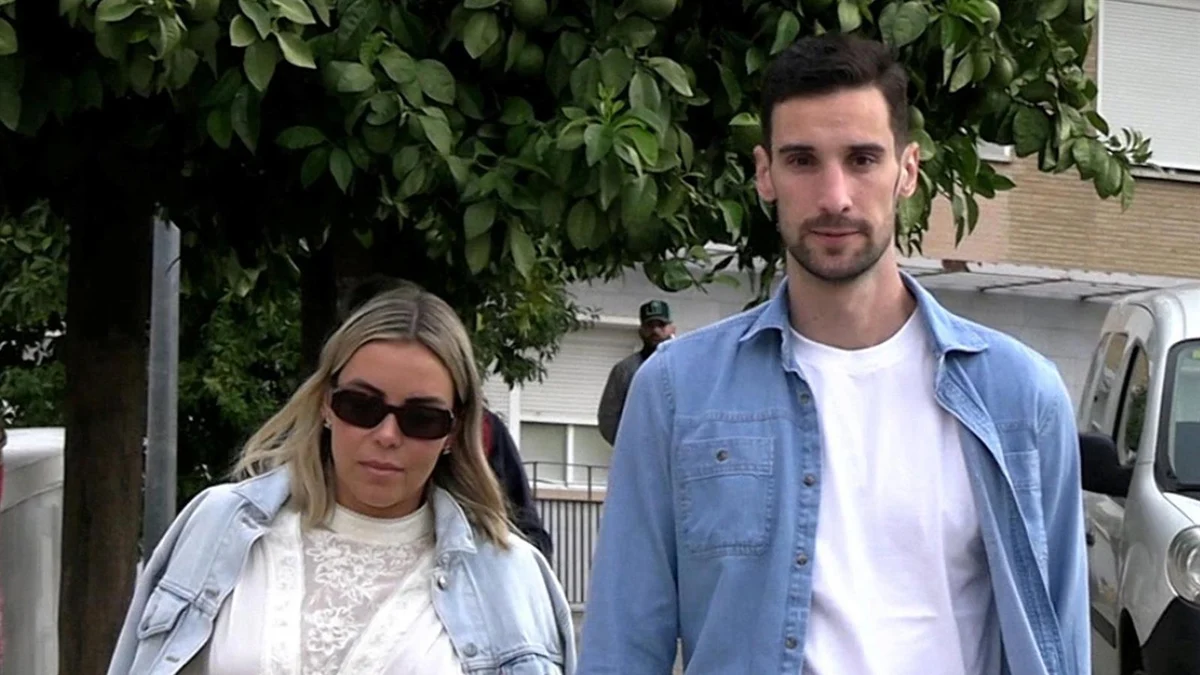 Alba Silva y Sergio Rico