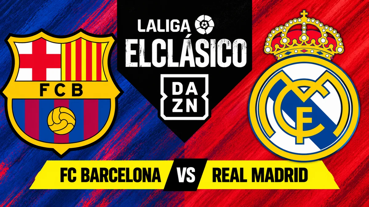DAZN refuerza la retransmisión del FC Barcelona-Real Madrid con Michael Ballack y Samuel Umtiti