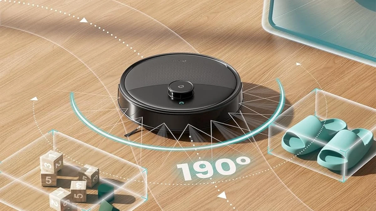 El sistema de navegación de este robot de Lefant es muy efectivo