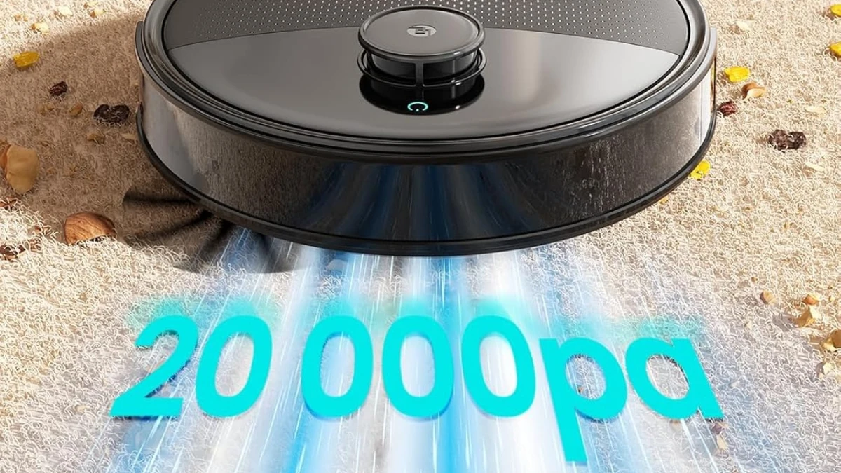 Con esta potencia, este robot aspirador dejará el suelo de casa libre de cualquier resto