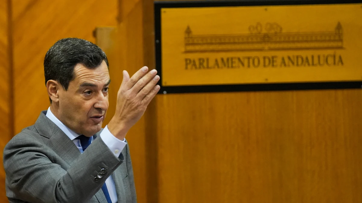 Sesión de control al Gobierno en el Parlamento de Andalucía
