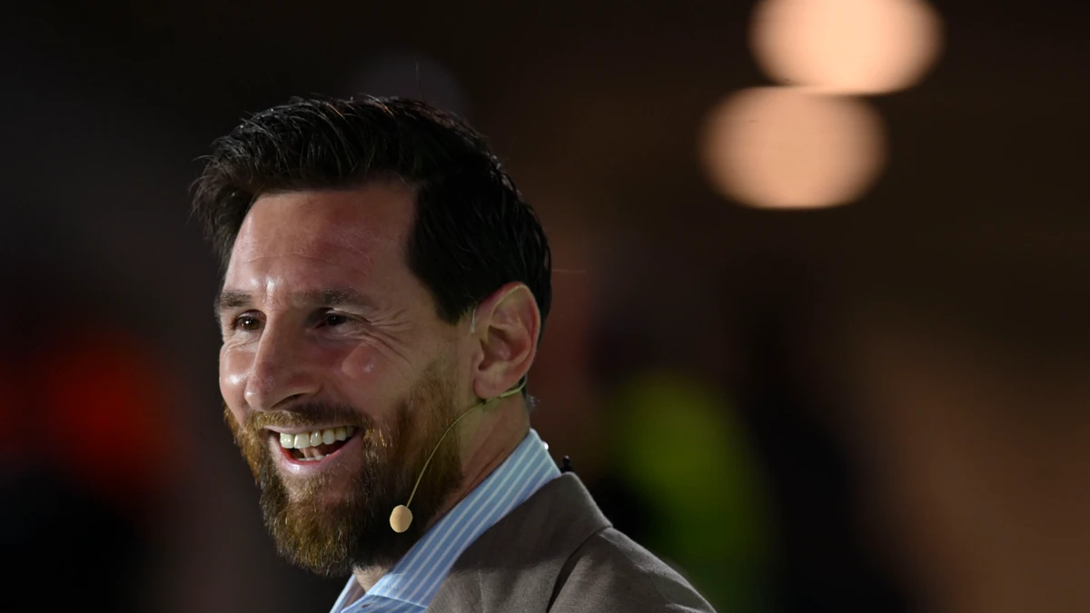 Leo Messi, Premio Princesa de Asturias de los Deportes 2026, mantiene un encuentro con la comunidad educativa