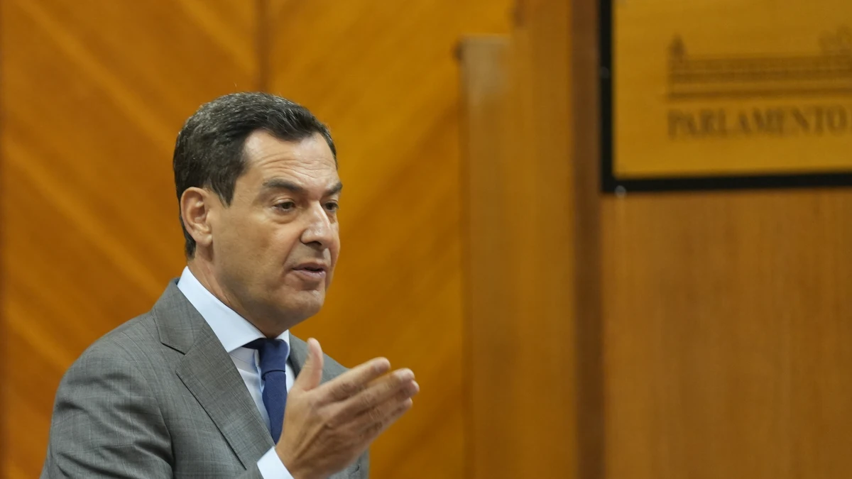 Sesión de control al Gobierno en el Parlamento de Andalucía