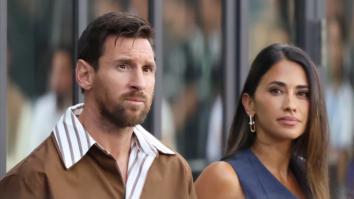 Leo Messi y Antonela Rocuzzo