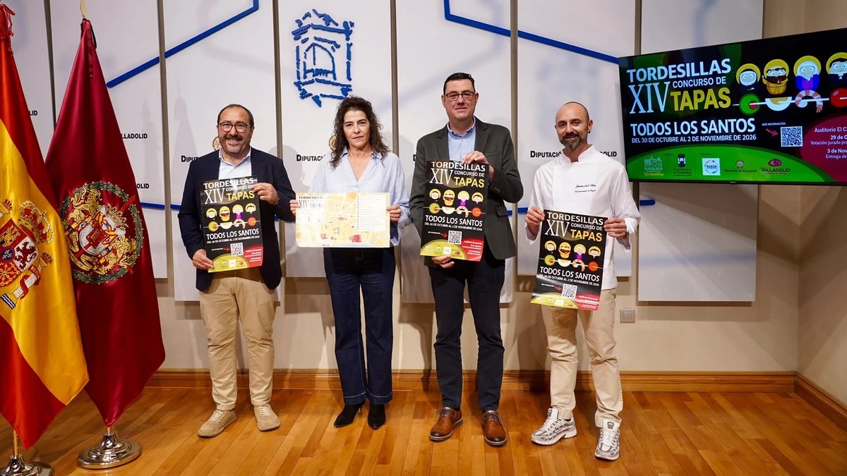 Miguel Ángel Oliveira, Susana Santiaga, Javier González y Juan del Río presentan el certamen