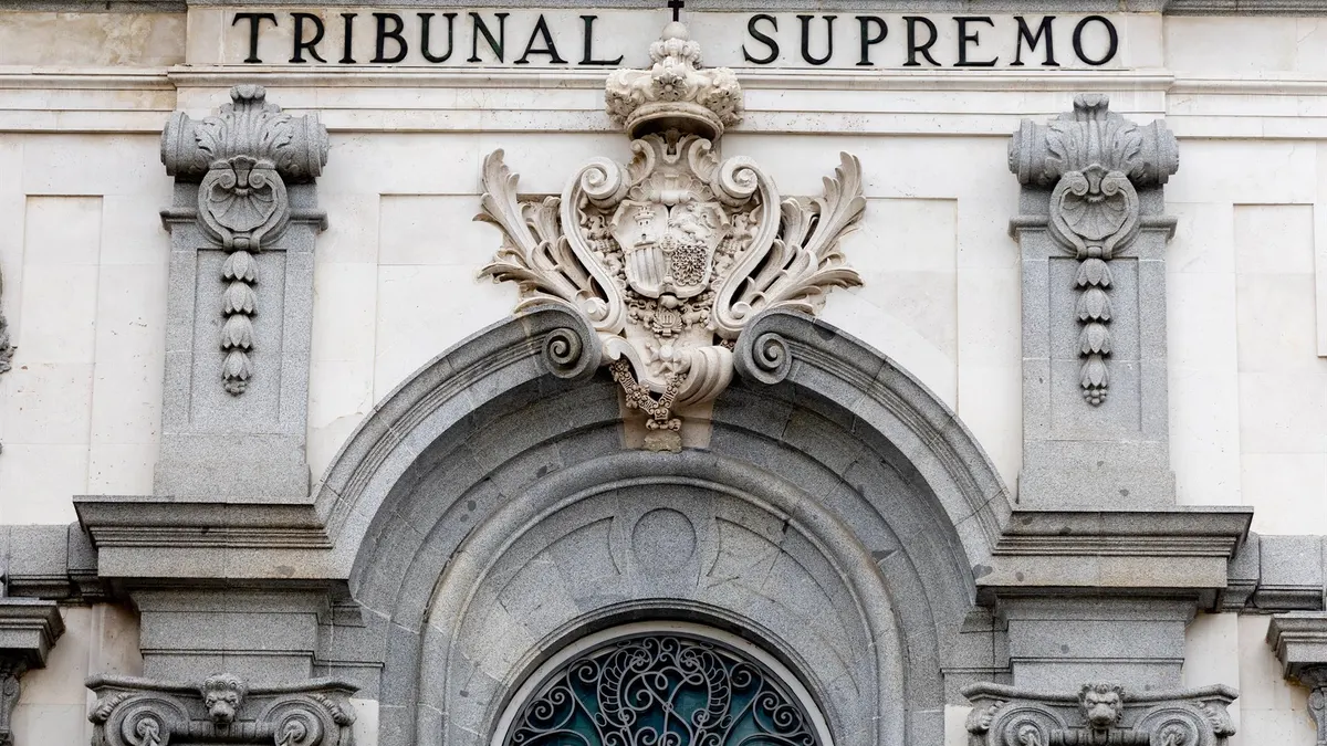 Fachada del Tribunal Supremo
