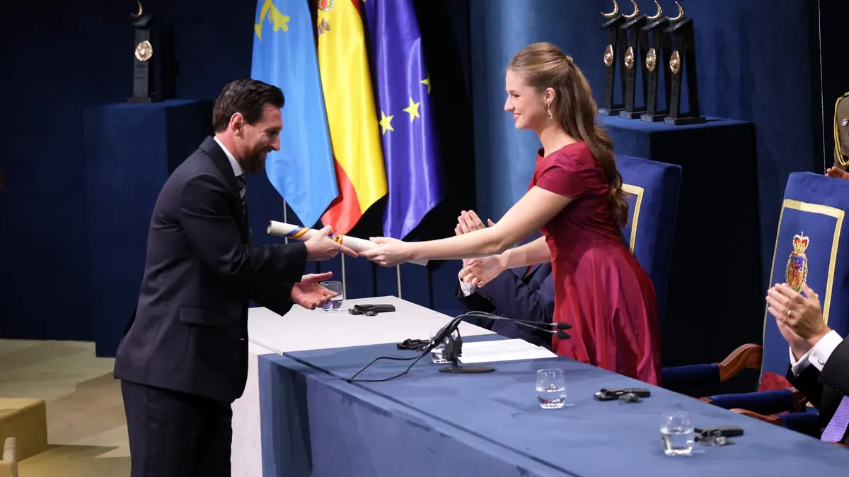 El alegato a la esperanza juvenil de la Princesa Leonor: "Necesitamos confiar"