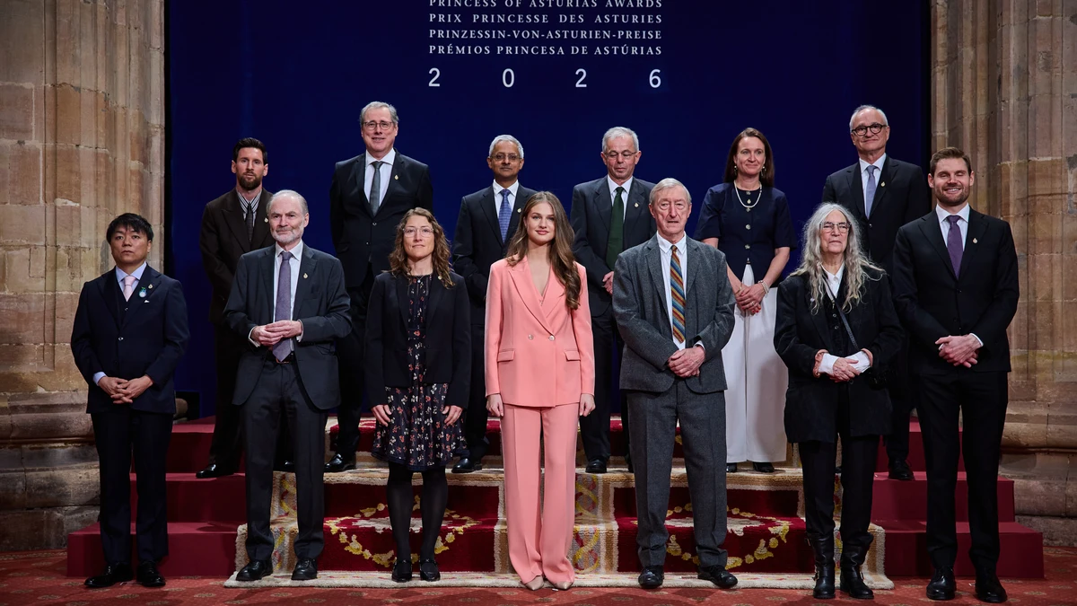 La Princesa Leonor estrena protagonismo propio en los premios que llevan su nombre