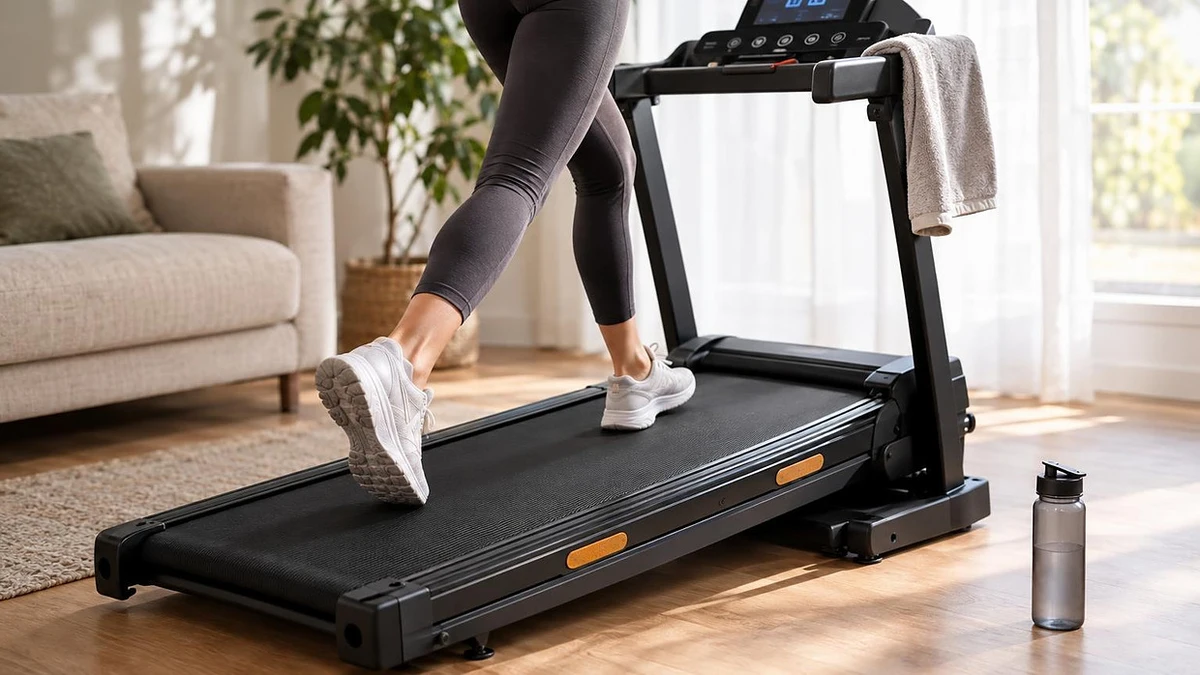 Esta cinta de correr plegable está arrasando y ahora cuesta un 40% menos alcanza los 12 km h y tiene inclinación