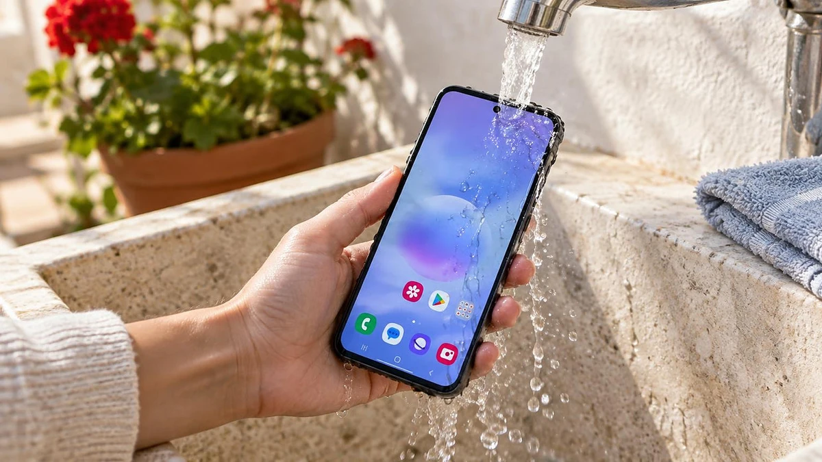 Samsung lleva la AMOLED de 6,7 pulgadas y el IP68 a su gama media el Galaxy A57 no hay que tratarlo con guantes