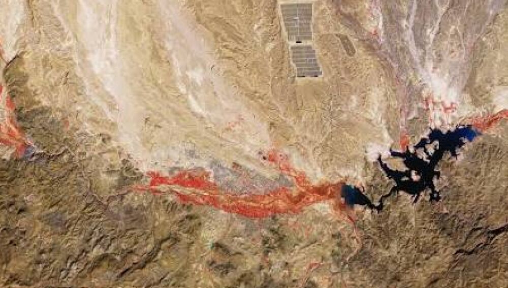 Europa observa a Marruecos desde el espacio: un sat&eacute;lite capta una gran mancha roja