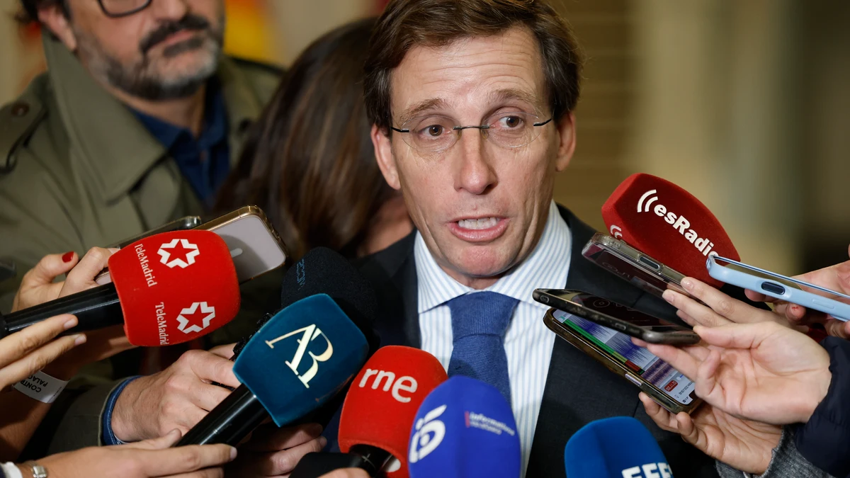 El alcalde de Madrid, José Luis Martínez-Almeida