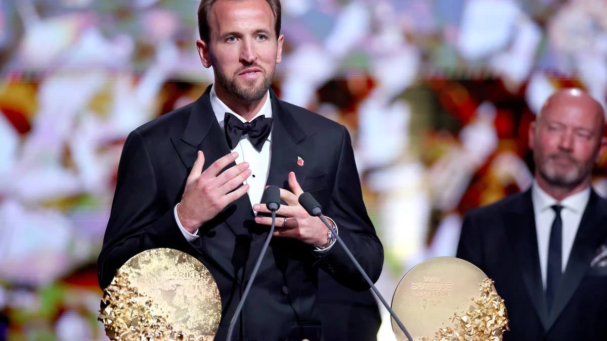 Harry Kane, ganador del Balón de Oro 2026