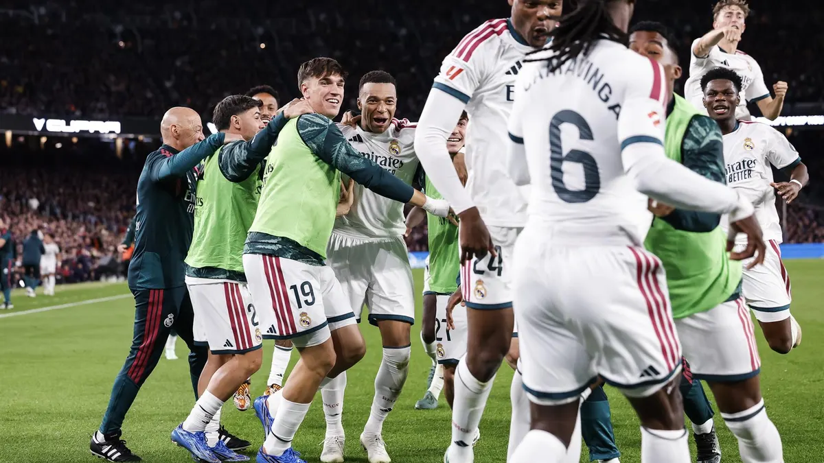 Fútbol.- El Real Madrid neutraliza al mejor Barça con compromiso colectivo