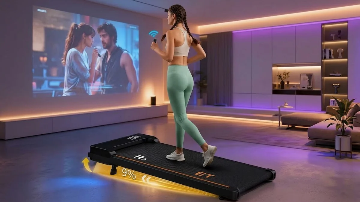 Así puedes hacer los 10.000 pasos sin salir de casa: por 50 euros, esta cinta de andar es lo que tu cardio necesita