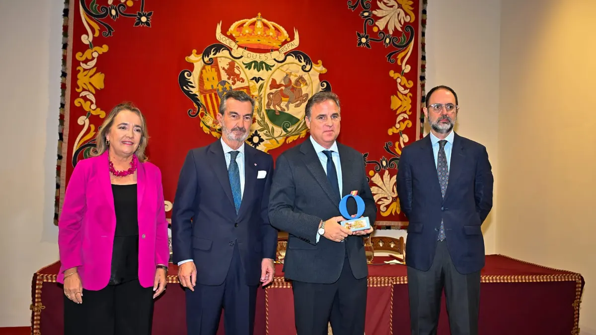 Jorge Cuadra, junto a Macarena O’Neill, Marcelo Maestre y José Lugo