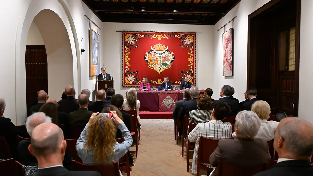 El acto se desarrolló en el Salón de Carteles de la Real Maestranza de Caballería de Sevilla