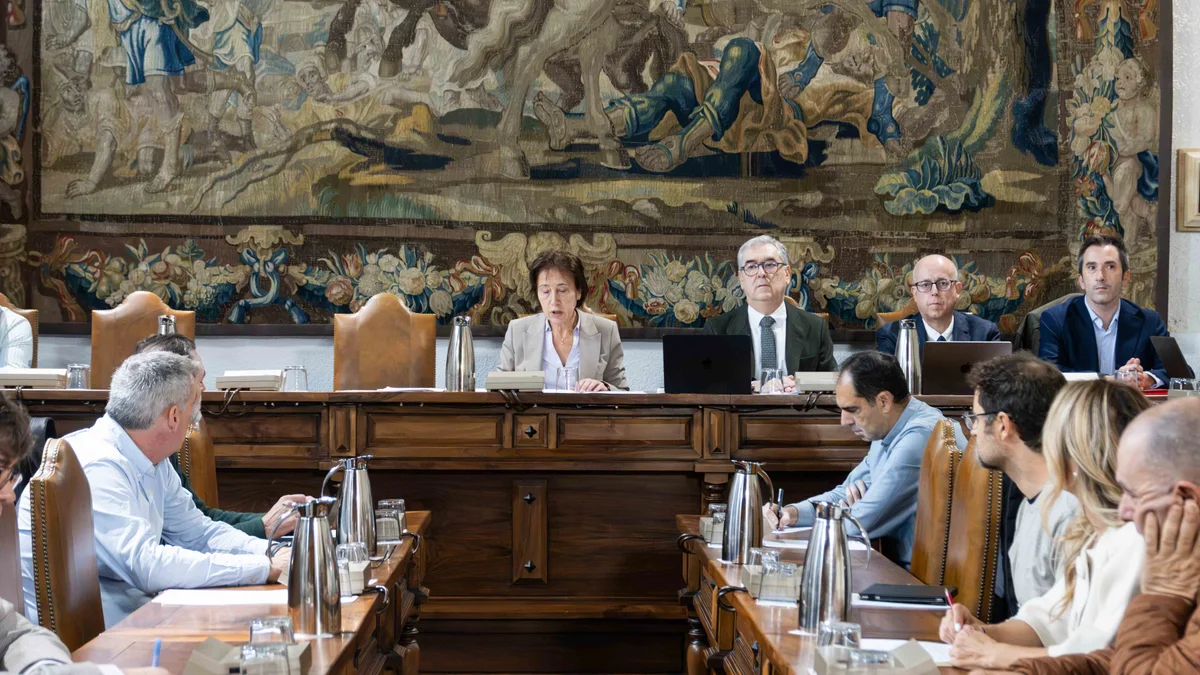 Sesión del Consejo de Gobierno de la Universidad de Salamanca
