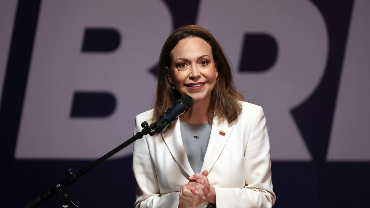 María Corina Machado proclama que la transición política en Venezuela "es irreversible"