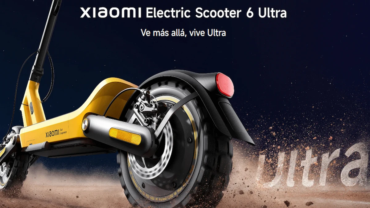 El mejor patinete de Xiaomi que jamás hemos probado nunca ha estado así de barato: aprovecha este 11 del 11 y paga lo mínimo por el Xiaomi Electric Scooter 6 Ultra