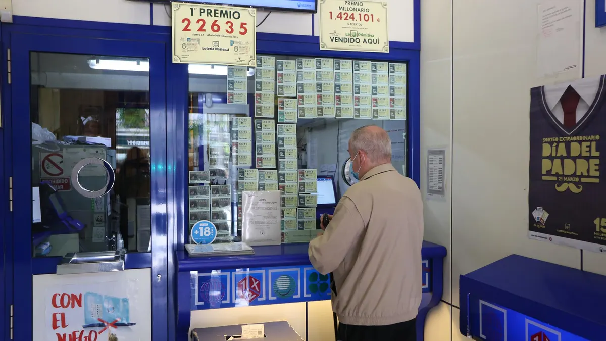 Dos acertantes de Cornellá (Barcelona) y Méntrida (Toledo) ganan más de 22 millones en el sorteo de La Primitiva