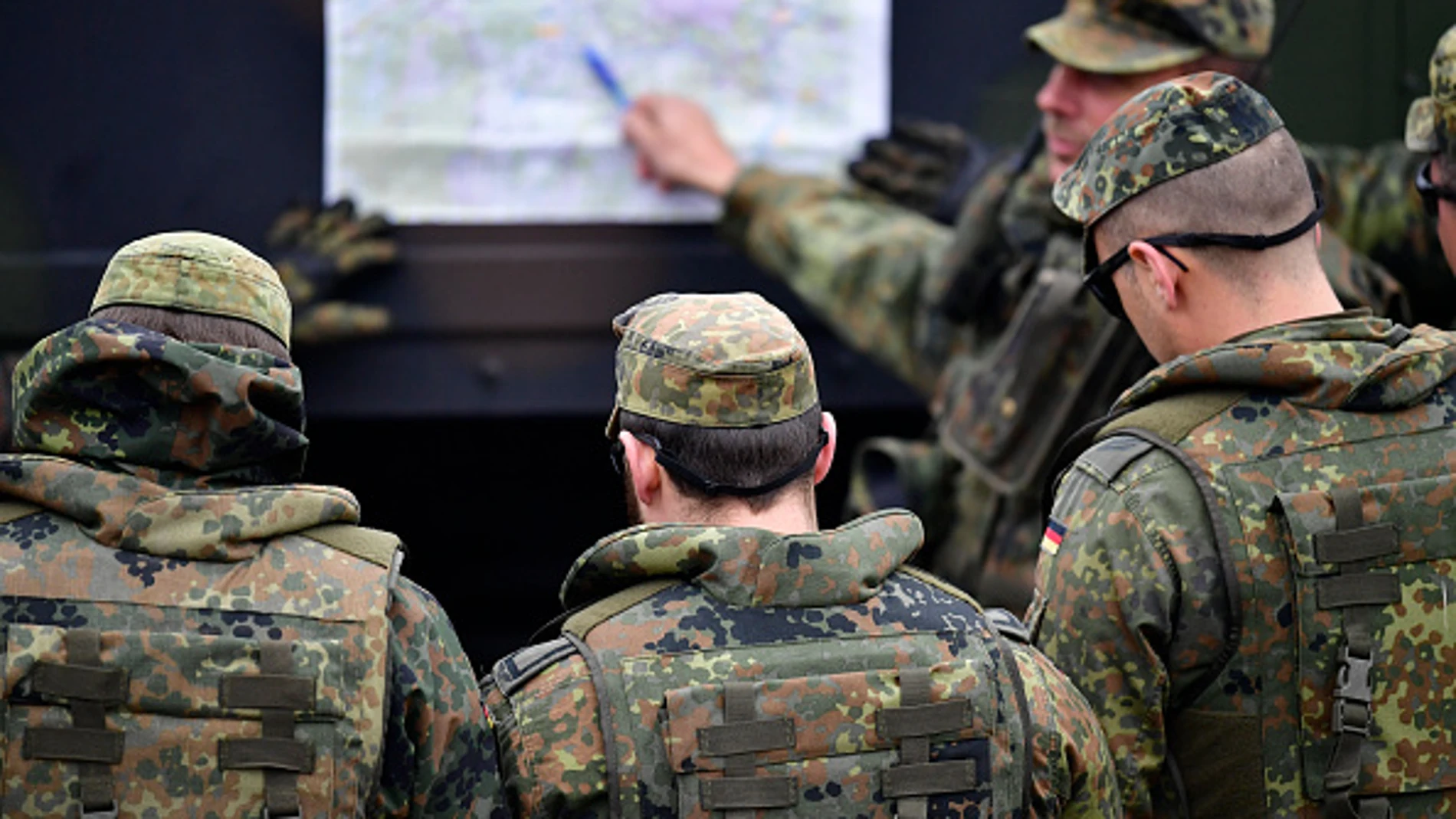 Miembros del Bundeswehr, el ejército alemán