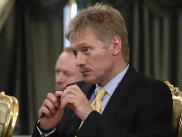 El portavoz del Kremlin, Dmitri Peskov El portavoz del Kremlin, Dmitri Peskov