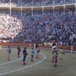 Minuto de silencio en las Ventas