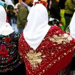 Tres madrileñas celebran San Isidro