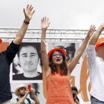 Mónica Oltra durante el acto de celebración del segundo aniversario del pacto del botánico