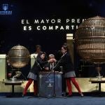 Imagen del sorteo de Lotería de Navidad