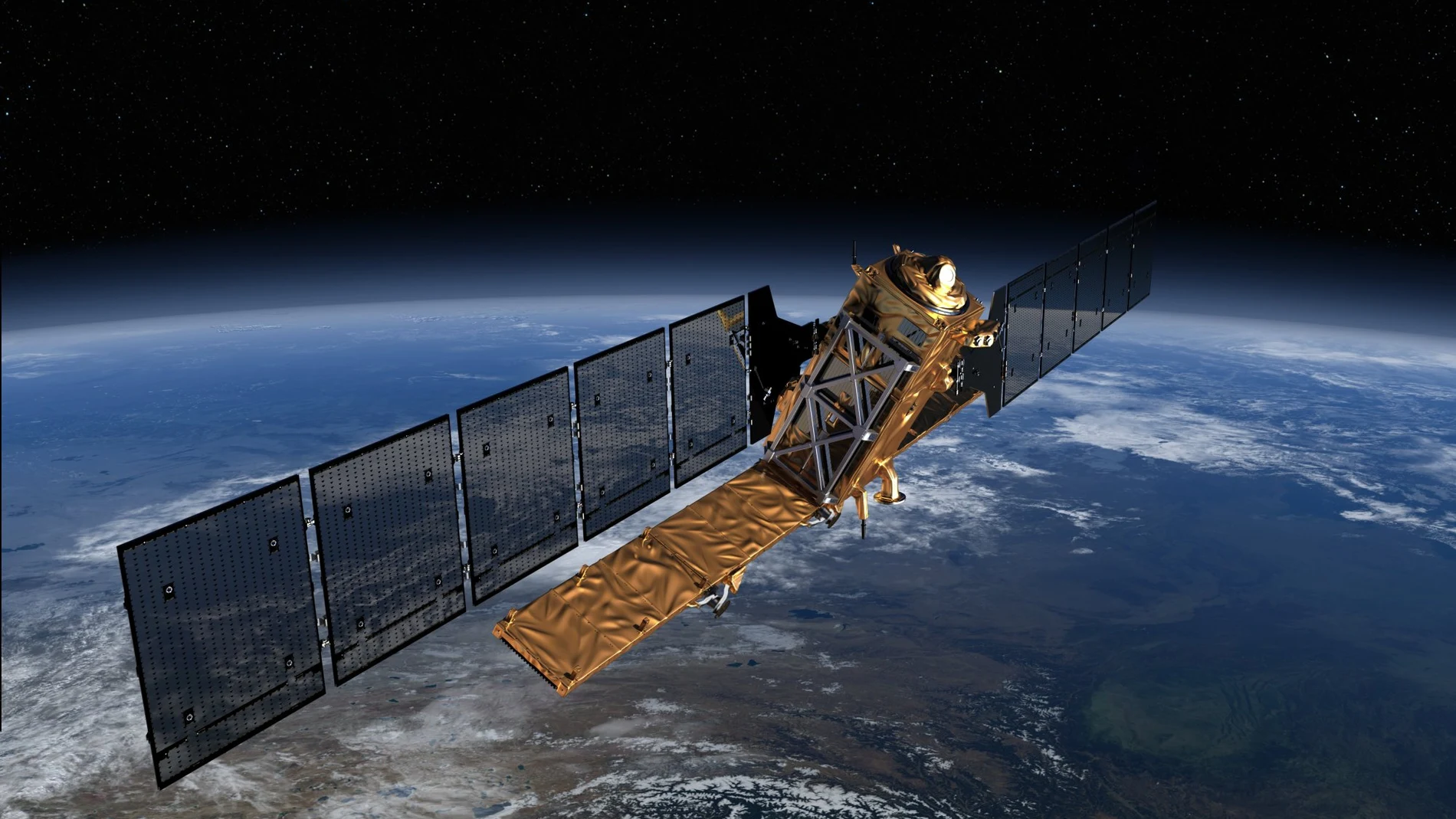 Imagen del satélites Sentinel-1