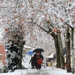  Frío y nieve en la ciudad de Teruel