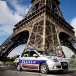Imagen de archivo del coche de la policía francesa