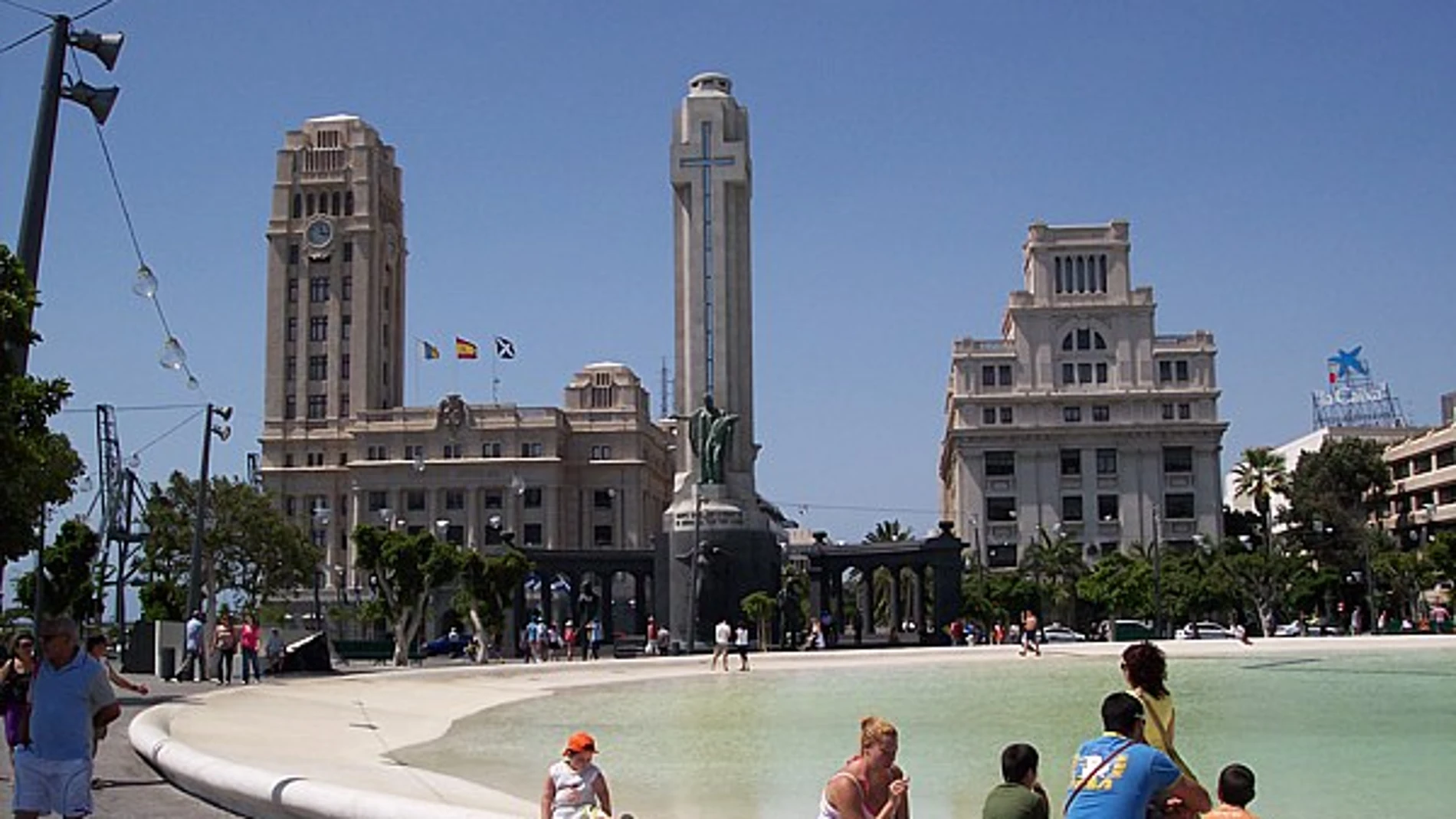 Plaza de España en Santa Cruz de Tenerife