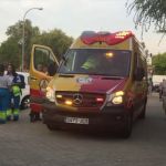 Imagen de una ambulancia en Madrid