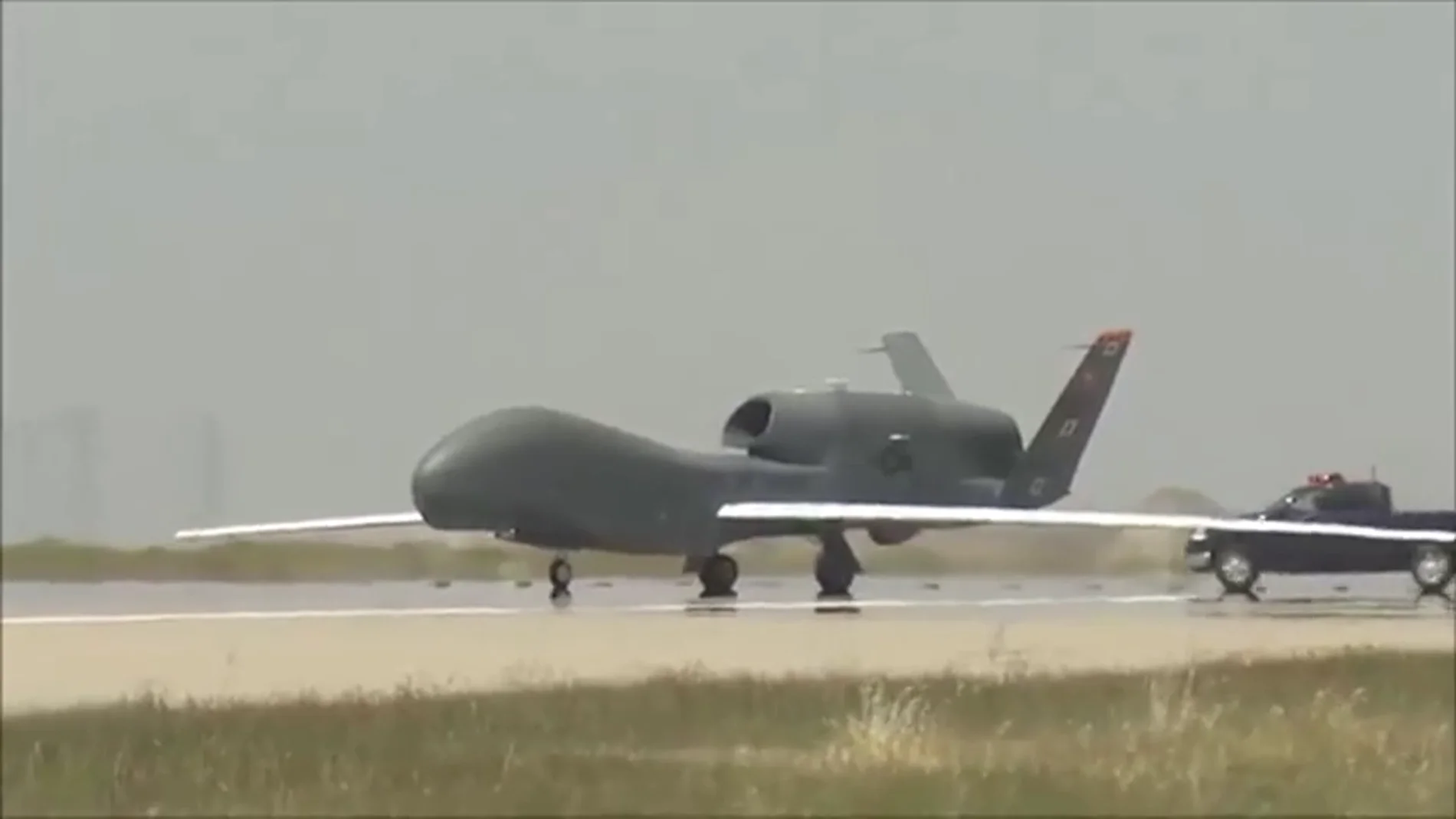 El dron militar más grande de Estados Unidos se estrella frente las costas de Cádiz