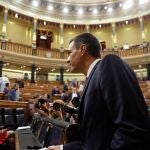 Pedro Sánchez en el Congreso en una imagen de archivo