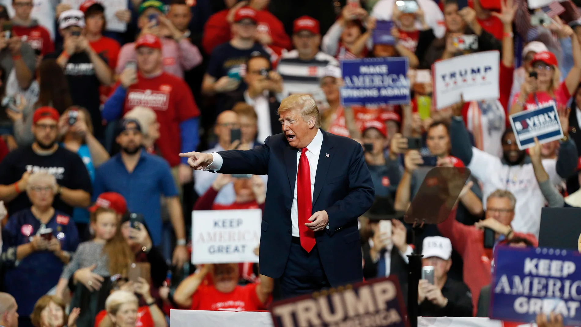 El presidente de Estados Unidos, Donald Trump
