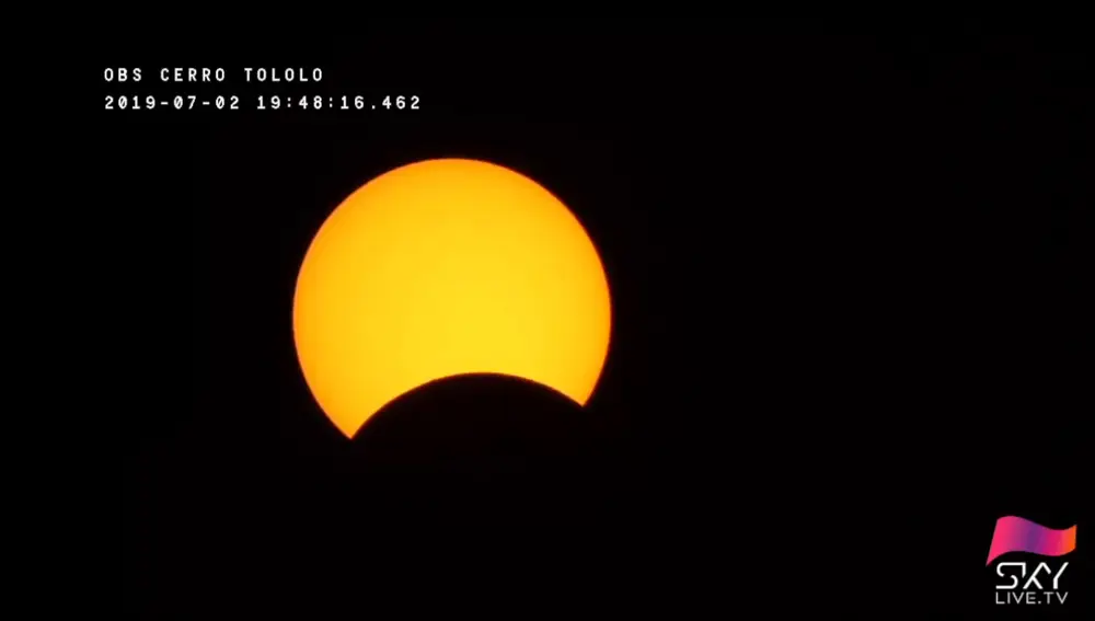 Así ha sido el eclipse de Sol
