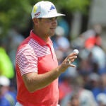 Gary Woodland, el segundo día de competición