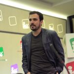 El portavoz parlamentario de IU, Alberto Garzón