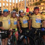 Celebración de la XXV edición de la Marcha Cicloturista Pedro Delgado, que este año homenajea al equipo Reynolds y a sus componentes, que ayudaron al campeón segoviano a ganar el Tour de 1988, que celebra su 30 aniversario