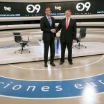 Aguilar y Jaime Mayor preparan ya su nuevo «cara a cara» en televisión